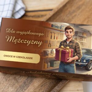 Czekoladowy Prezencik 300g Dla Mężczyzny, Walentynki, Dzień Chłopaka