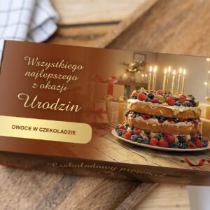 Czekoladowy Prezencik 300g W dniu Urodzin, Na urodziny